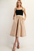 Two Tone Midi Dress