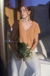 Ribbed Trim Top
