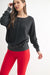 Waffle Boat Neck Sweater