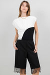 Mesh Shoulder Pad Top
