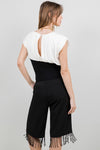 Mesh Shoulder Pad Top