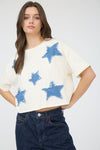 Star Patch Top