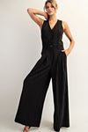 Pinstripe Jumpsuit