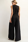 Pinstripe Jumpsuit