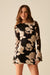 Floral Brocade Dress