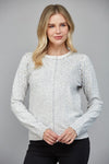 Faded Print Cardi