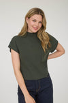 Pocket Mock Neck