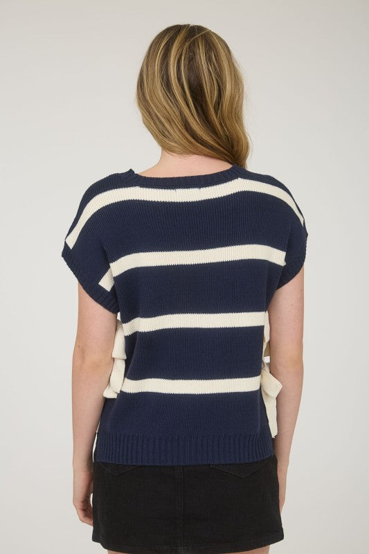 Side Tie Sweater
