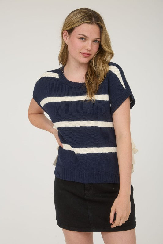 Side Tie Sweater