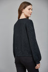 Bow Sequin Cardigan
