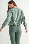 Bubble Hem Pullover
