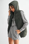 High Neck Padded Vest