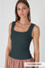 Lurex Square Neck Top