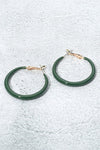 Resin Hoop Earrings