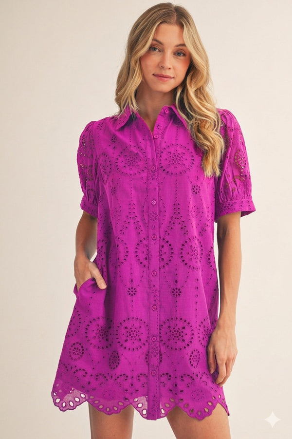 Eyelet Dress