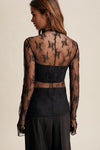 Sheer Lace Top