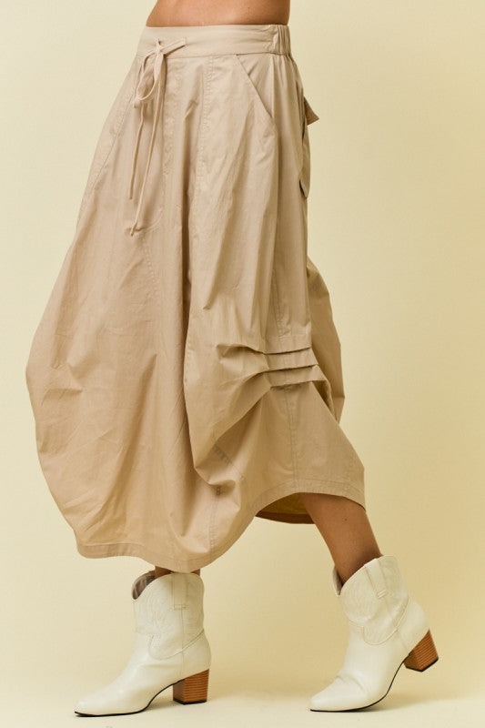 Side Tuck Skirt