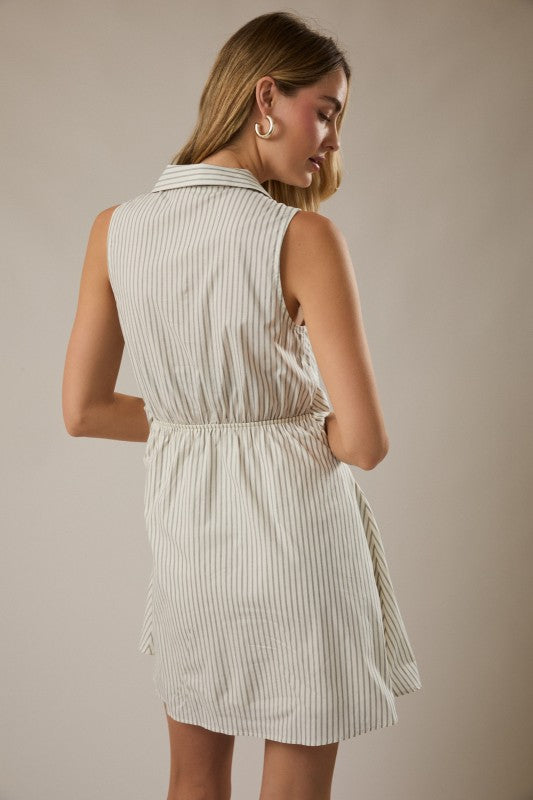 Collared Mini Dress