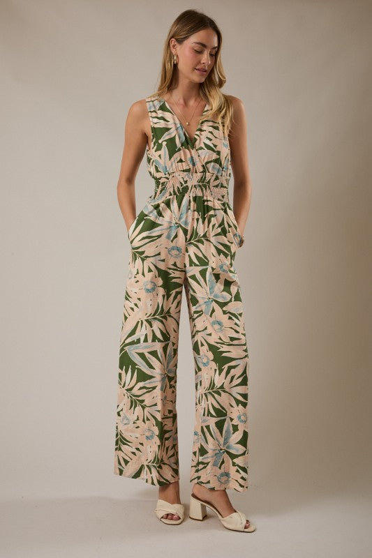 Abstract Jumpsuit