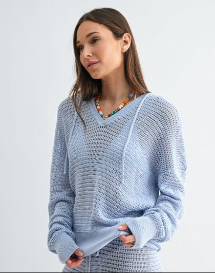 Breezy Crochet Hoodie