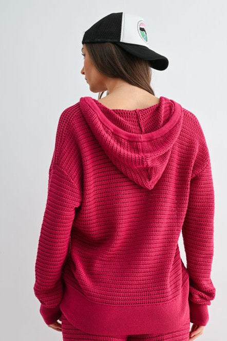 Breezy Crochet Hoodie