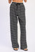 Striped Drawstring Bottom