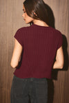 Cap Sleeve Sweater
