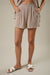 Pleated Detail Shorts