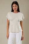 Peplum Top