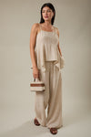 Pleated Pants
