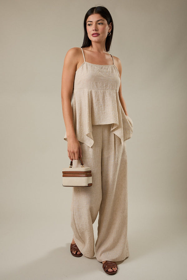 Pleated Pants
