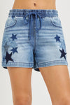 Star Patch Shorts