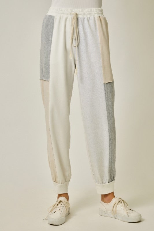 Color Block Track Pants