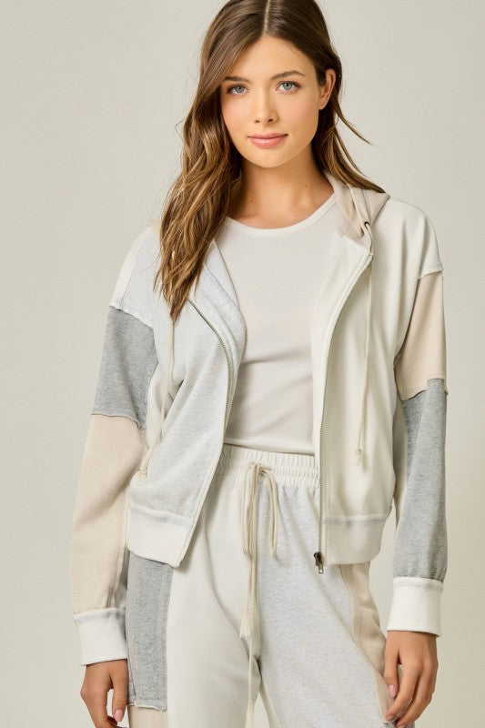Color Block Hoodie