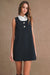 Shirt Collar Mini Dress