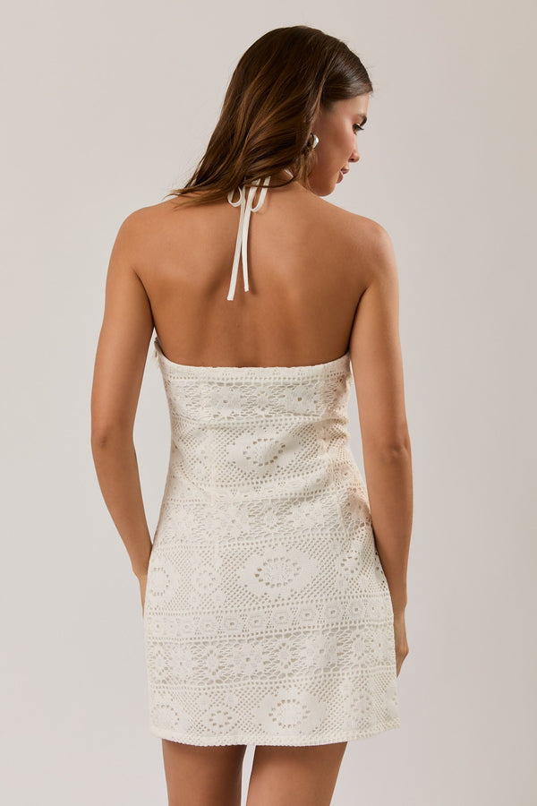 Crochet Halter Dress