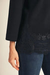 Lace Trim Blouse