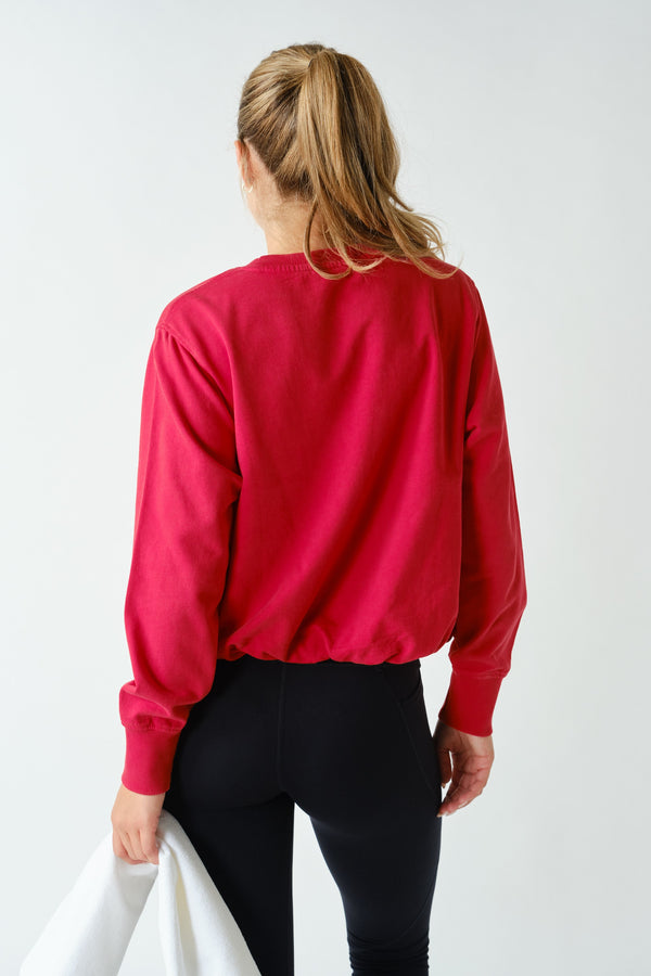 Bubble Hem Pullover