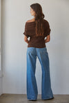 Off Shoulder Drape Top