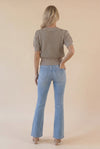Short Sleeve Sequin Sweater