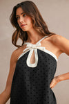 Bow Trim Dress