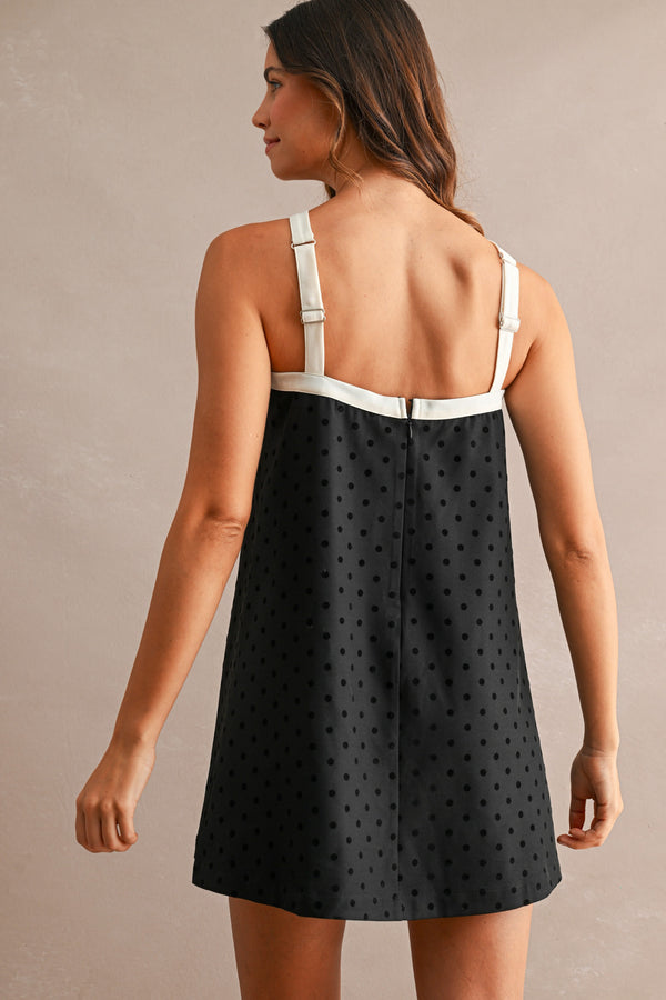 Bow Trim Dress