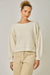 Balloon Sleeve Boucle Sweater