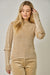 Washed Mock Neck
