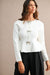 Jewel Bow Peplum Sweater