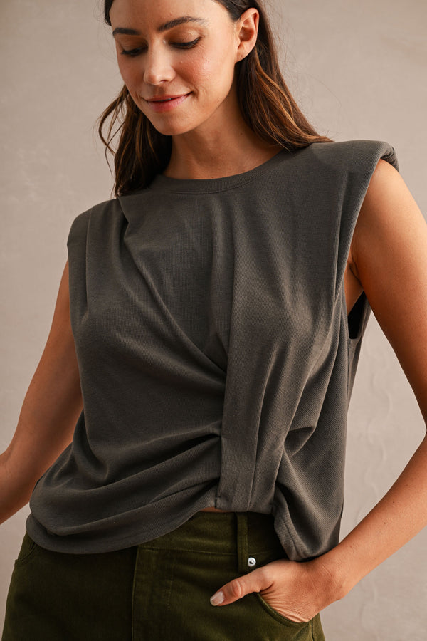 Twist Hem Top