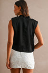 Satin Drape Top