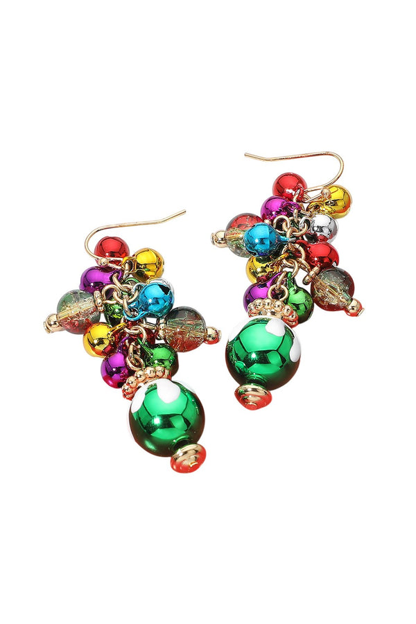 Ornament Cluster Earrings