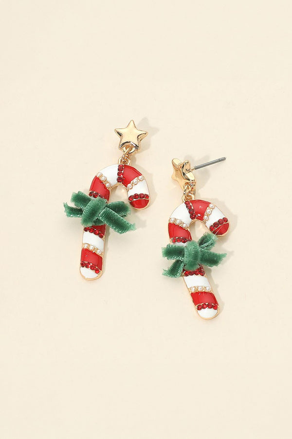 Candy Cane Earrings