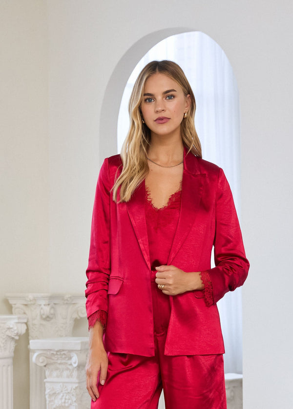 Satin Blazer
